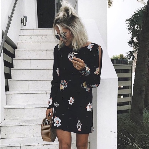 Free People {Sunshadows} Night Combo Dress - Picture 8 of 8